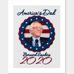 America's Dad - Bernie 2020 Posters and Art